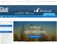 Tablet Screenshot of barracuda-security.co.uk